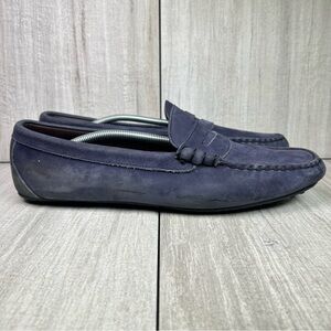 Allen Edmonds AE Ventura Hwy Driving Moc Navy Blue Leather Loafer Men’s Size 13